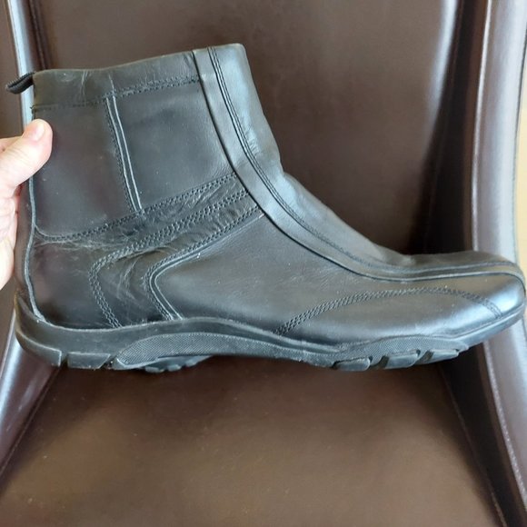 Spring men's leather boots size 12 - Picture 3 of 8